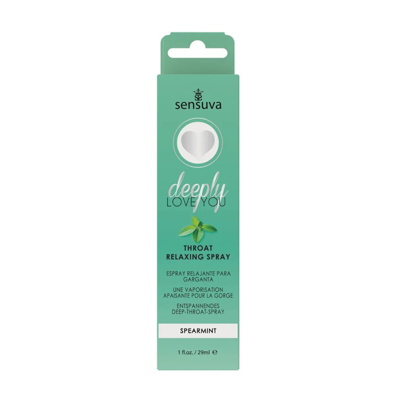 Спрей для минета Sensuva Deeply Love You Spearmint (29 мл), для глубокого минета