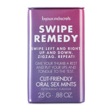 Мятные конфеты Bijoux Indiscrets Swipe Remedy – clitherapy oral sex mints без сахара