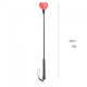 Стек DS Fetish Crop heart red/black 60 см