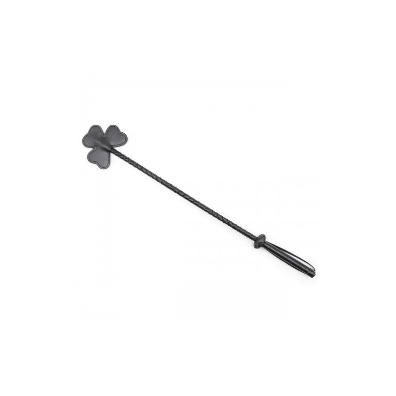 Стек DS Fetish Crop flower black, 70 см
