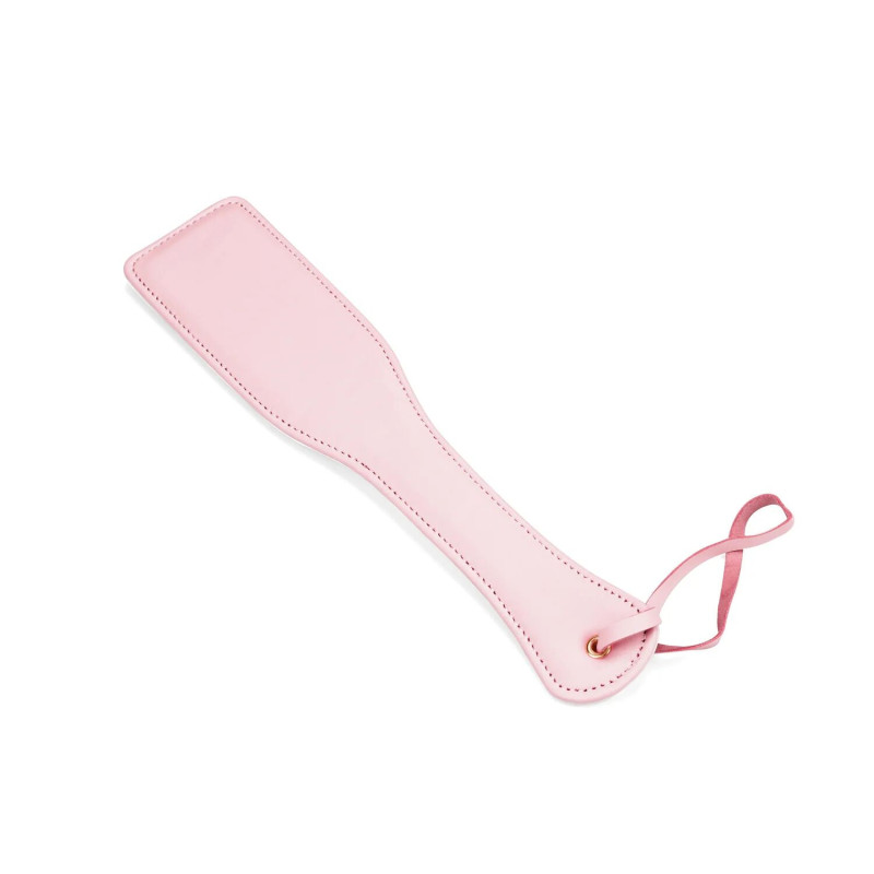 Паддл Liebe Seele White & Pink Leather Paddle