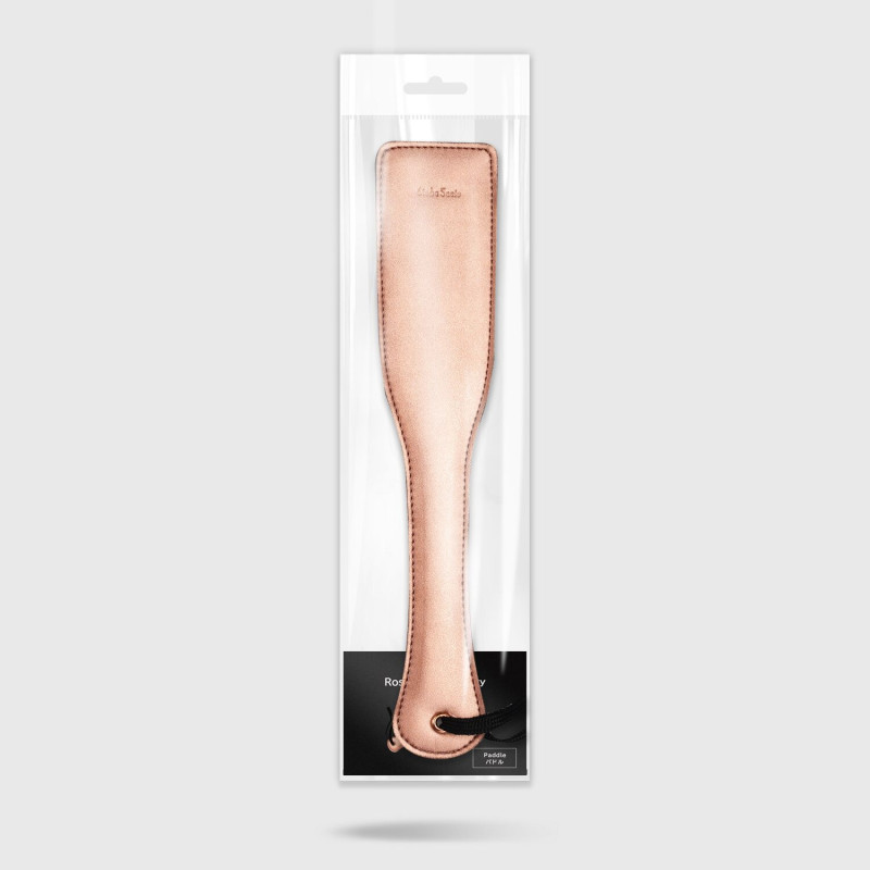 Паддл Liebe Seele Rose Gold Memory Paddle, обтягнутий натуральною шкірою, рожеве золото