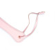 Паддл Liebe Seele White & Pink Leather Paddle