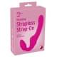 Жіночий страпон You2Toys Vibrating Strapless Strap-On Pink