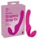 Женский страпон You2Toys Vibrating Strapless Strap-On Pink