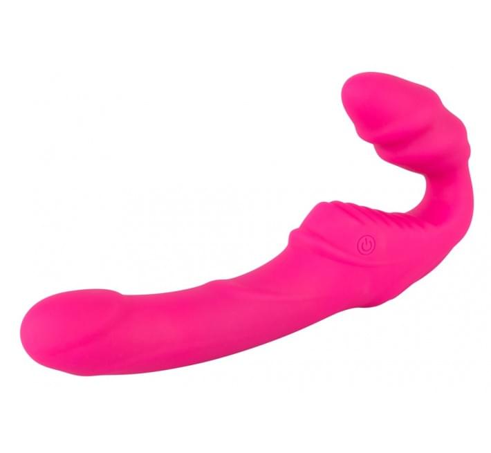 Жіночий страпон You2Toys Vibrating Strapless Strap-On Pink