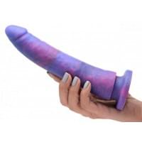 Насадка для страпона Strap U Magic Stick, з блискітками, фіолетовий, 20.3 см