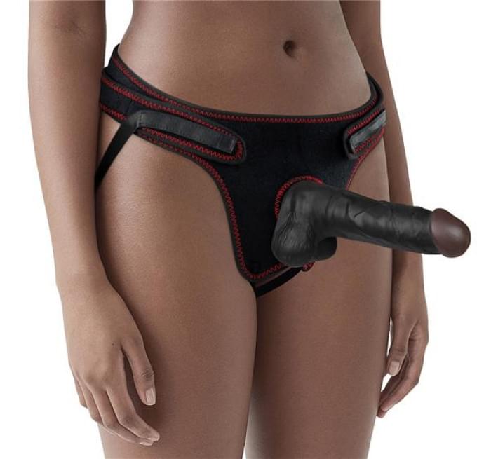 Страпон LoveToy Ingen Easy Strap-On Set 7.5 Black