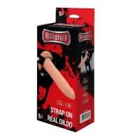 Реалистичный страпон Dreamtoys Realstuff Strap On Real Dildo M