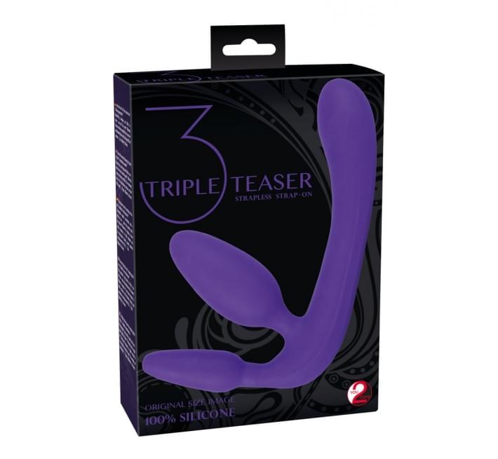 Жіночий страпон You2Toys Strapless Strap-On Фіолетовий