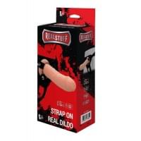 Реалистичный страпон Dreamtoys Realstuff Strap On Real Dildo L