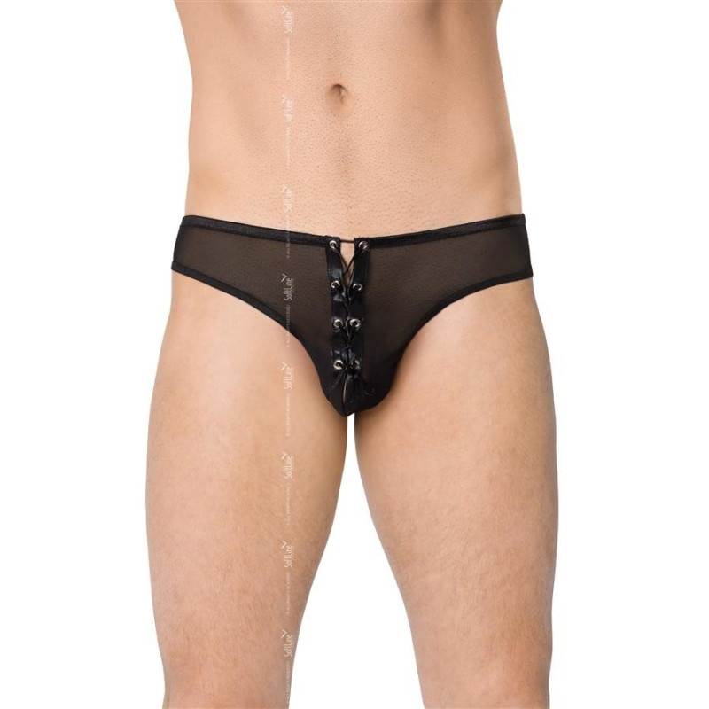 Мужские стринги SoftLine Mens Briefs 4516 Черные M/L