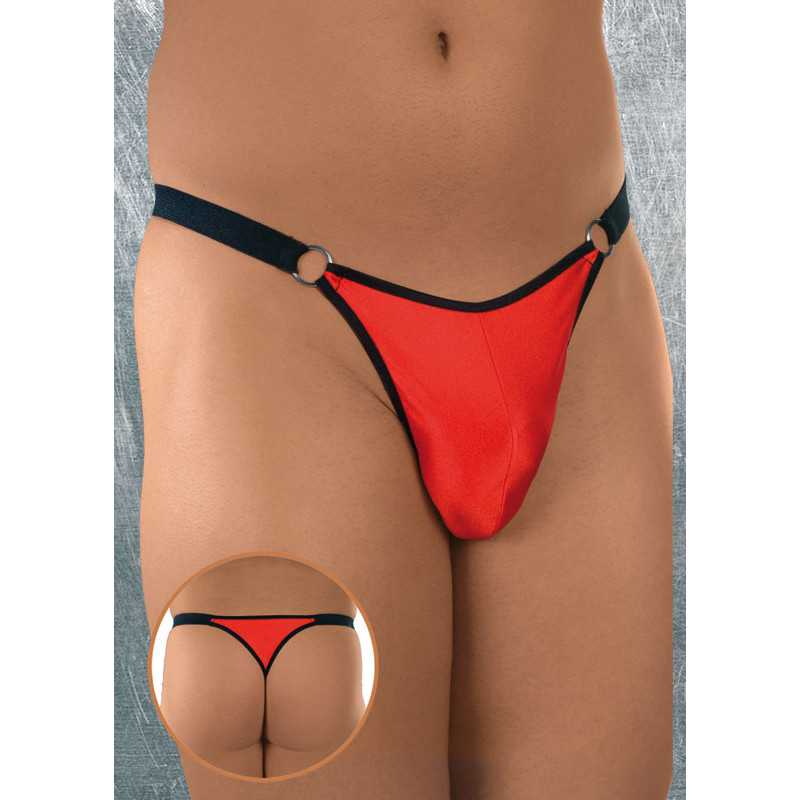 Трусы Softline Thong 4425 Красные S/L