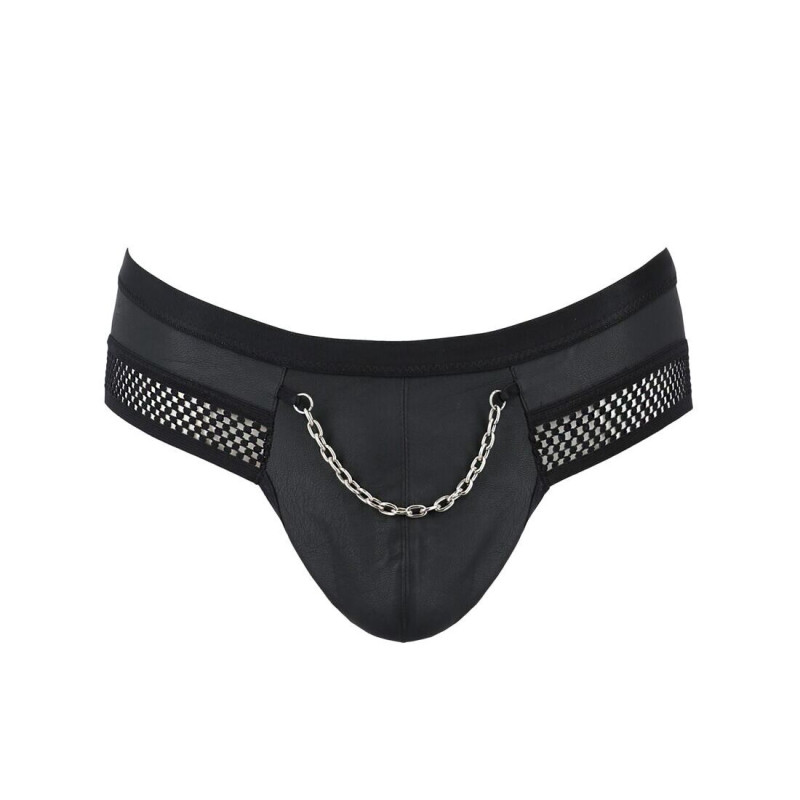 Чоловічі труси з ланцюжком Passion 030 Slip Tom Black L/XL