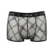 Чоловічі прозорі боксери Passion 032 Short James Black S/M