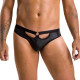 Чоловічі сліпи з вирізами Passion 041 Slip Joe Black S/M