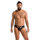 Чоловічі сліпи з вирізами Passion 041 Slip Joe Black S/M