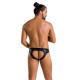 Чоловічі сліпи з вирізами Passion 041 Slip Joe Black S/M