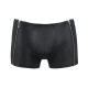 Мужские кожаные боксеры с молниями Passion 049 Short Matt Black S/M