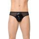 Мужские стринги SoftLine Mens Briefs 4517 Черные M/L