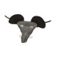 Мужские стринги Слон со звуком OOTB Elephant undies with elephant sound, black - one size