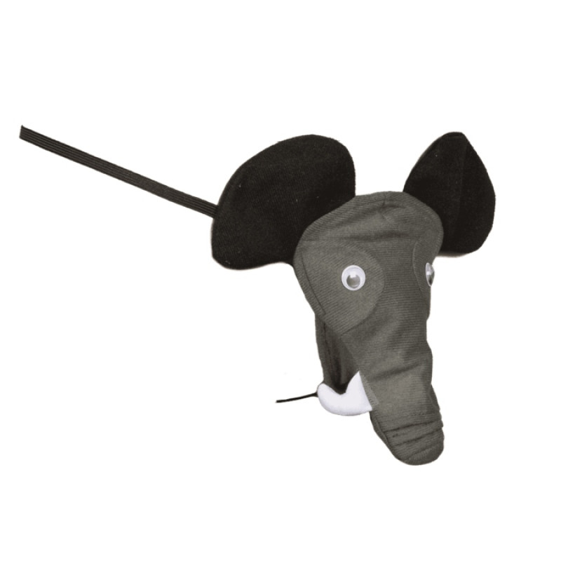 Мужские стринги Слон со звуком OOTB Elephant undies with elephant sound, black - one size