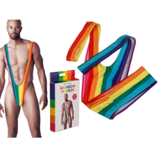 Мужские стринги OOTB Rainbow Mankini One Size
