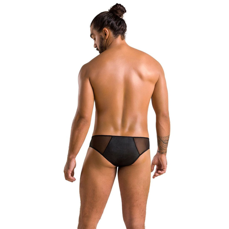 Чоловічі сліпи на блискавці Passion 042 Slip Timmy Black S/M