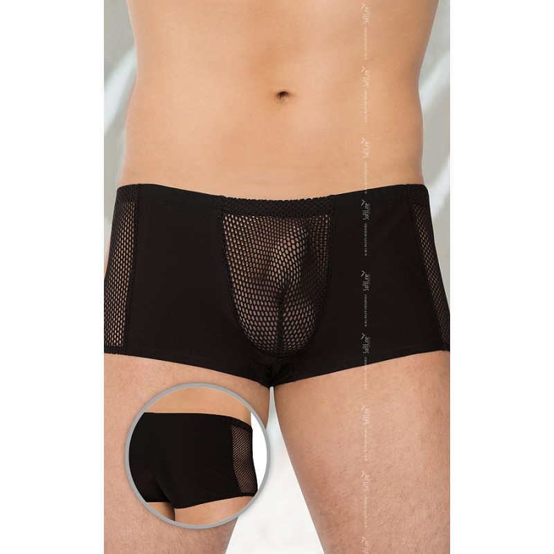Чоловічі труси SoftLine Thongs 4515 Чорні L