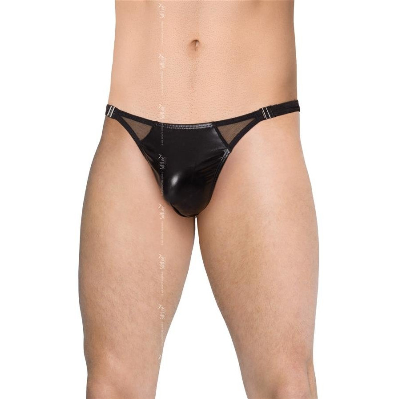 Чоловічі стрінги SoftLine Mens Briefs 4518 Чорний M/L