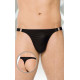 Труси SoftLine Thong 4432 XL Чорні