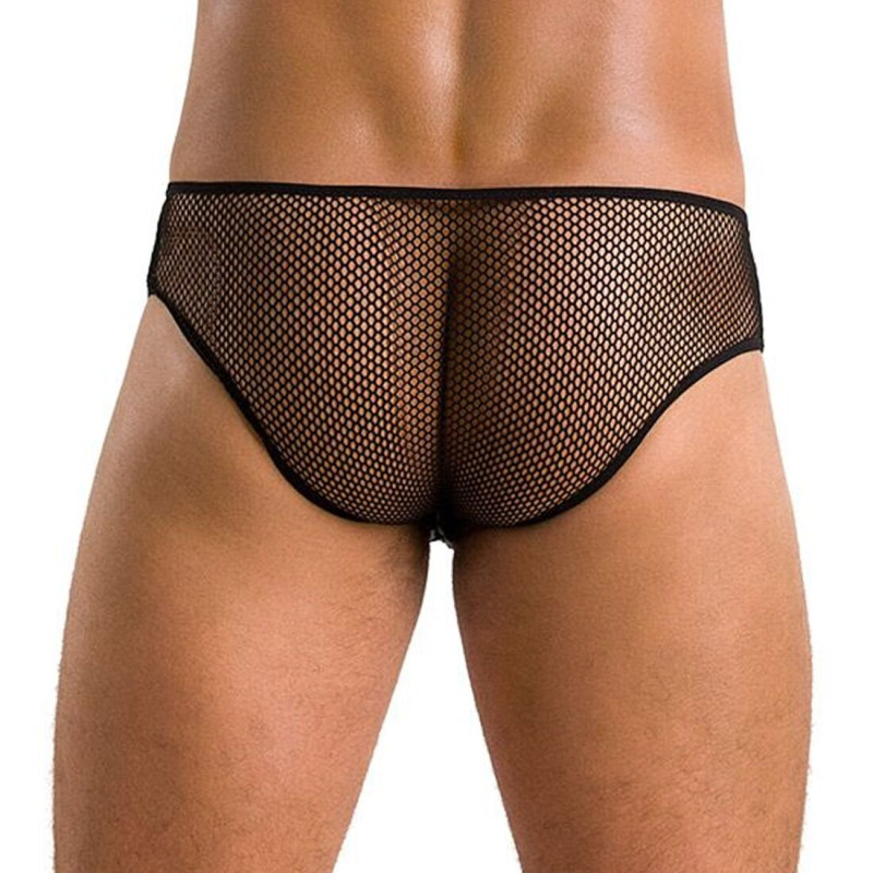 Чоловічі труси зі шнурівкою Passion 035 Slip Richard Black S/M