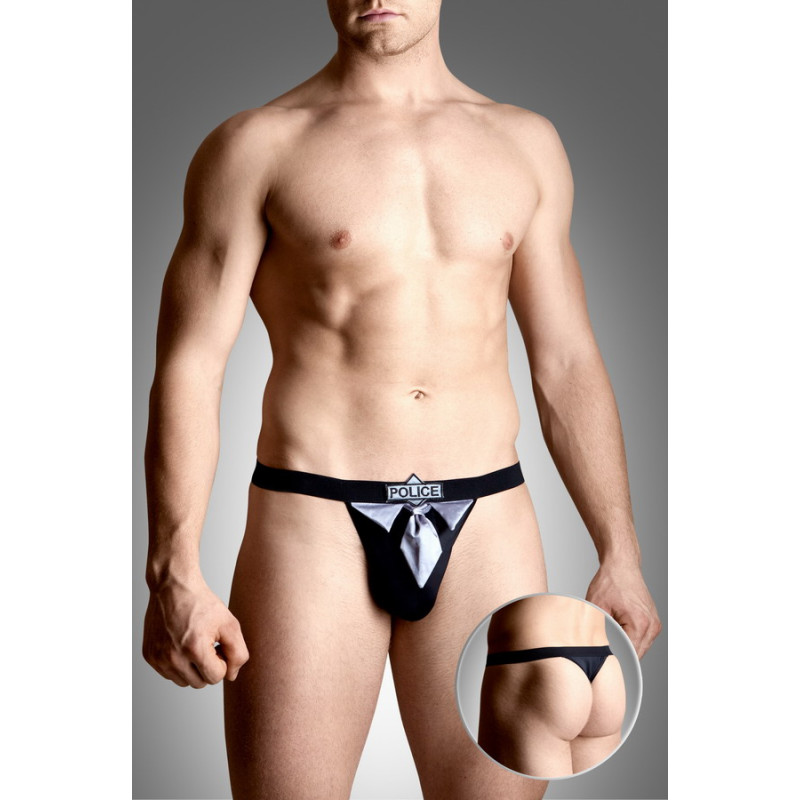 Мужские трусы SoftLine Mens thongs 4490 Черные S/M/L