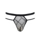 Мужские прозрачные стринги Passion 029 Thong Collin Black S/M