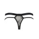 Мужские прозрачные стринги Passion 029 Thong Collin Black S/M