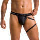 Мужские трусики танга с подвязкой Passion 058 Thong Bill Black L/XL