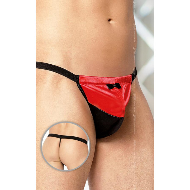 Трусы Softline джентельмен Thong 4417 Красные S/L