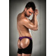 Мужские эротические трусы Passion 009 THONG S/M Фиолетовые