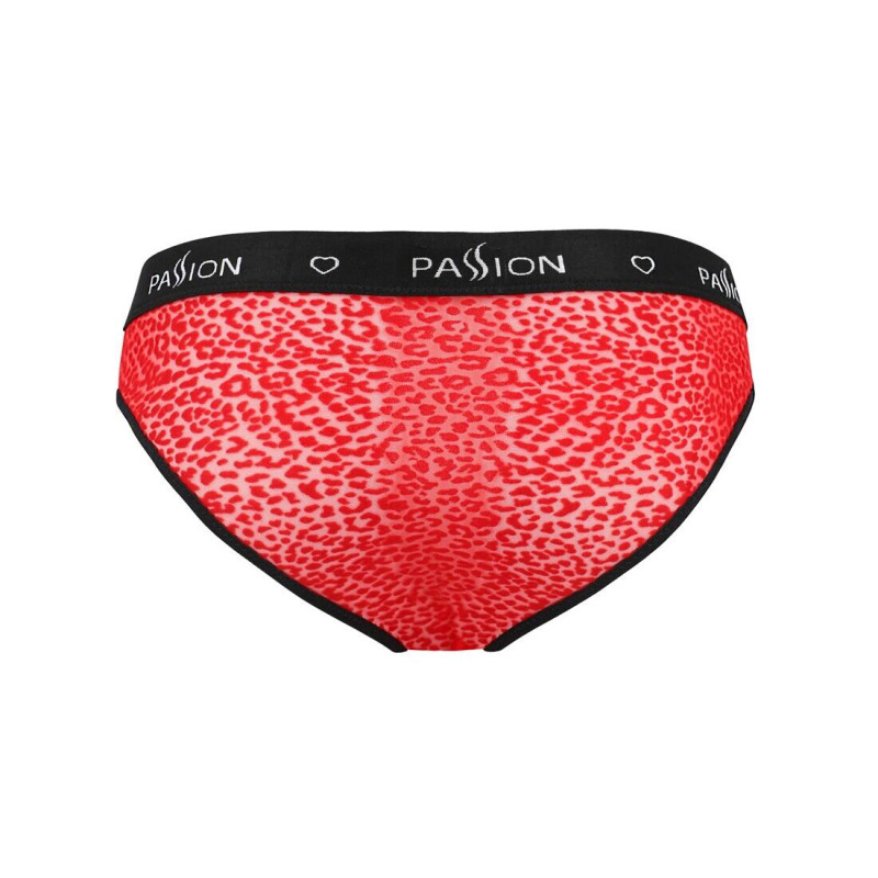 Чоловічі напівпрозорі труси Passion 031 Slip Mike Red S/M