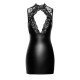 Сукня Noir Handmade F343 Powerwetlook and lace mini skirt - M