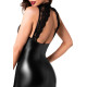 Сукня Noir Handmade F343 Powerwetlook and lace mini skirt - M