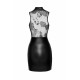 Сукня Noir Handmade F241 Short dress with powerwetlook skirt and tulle top, L