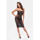 Сукня Noir Handmade F301 Catalyst lace up midi dress - XXL