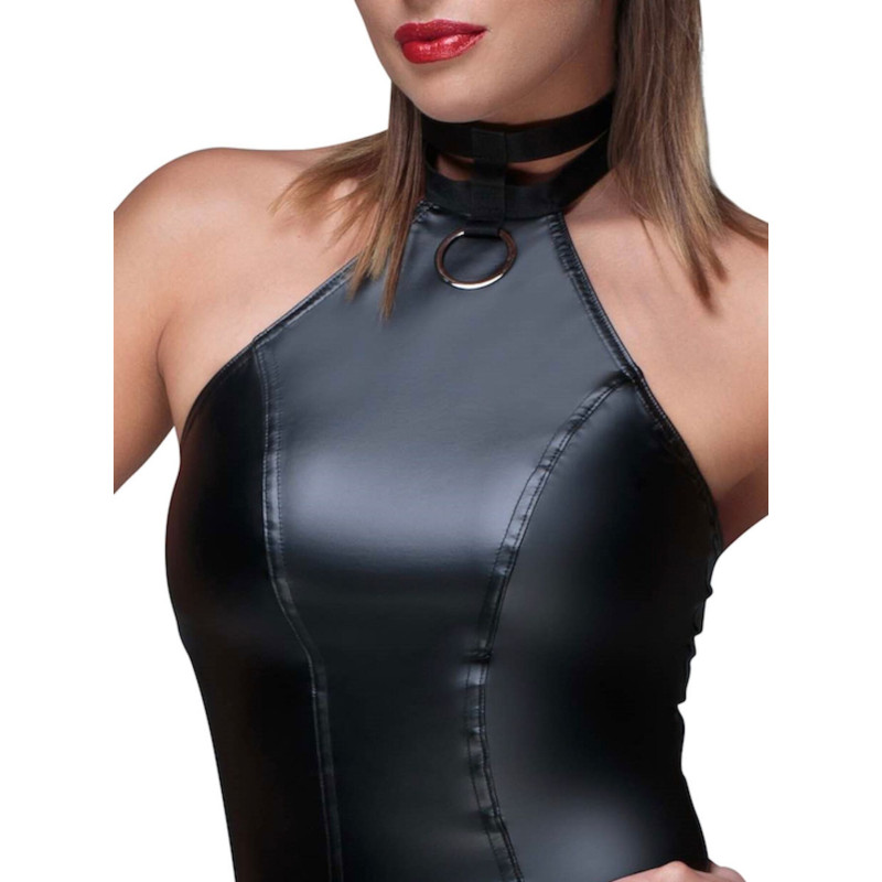 Платье-карандаш с мокрым эффектом Noir Handmade F160 Powerwetlook pencil dress, L