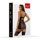 Сукня і трусики SoftLine Set dress and thongs 110836 XL Black
