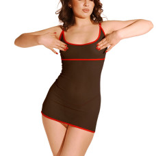 Сексуальное платье из сетки Art of Sex- Sharlotte черно-красное XS-M