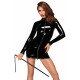 Платье с мокрым эффектом Noir Handmade F187 PVC mini dress, 3XL