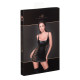 Платье с кружевными вставками Noir Handmade F229 Powerwetlook dress with lace inserts, XL