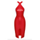 Платье Noir Handmade F354 Red powerwetlook dress - M