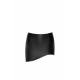 Юбка Noir Handmade F305 Legacy, XL, black, мини, под латекс, асимметричный крой